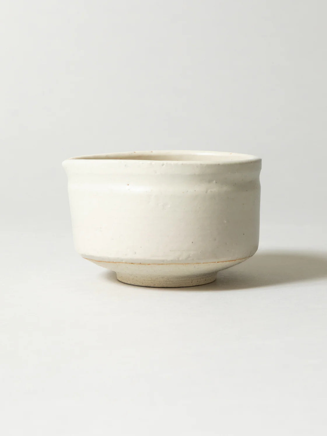 Morihata Handmade Japanese Matcha Bowl White 