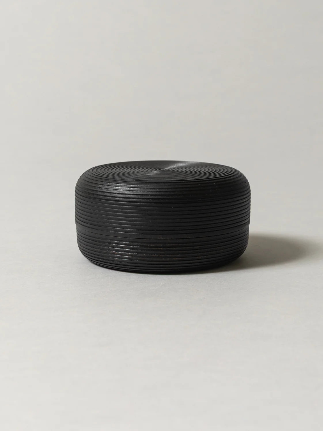 Morihata Handmade Japanese Wooden Tea Canister Black Cherry Birch