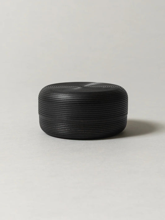 Morihata Handmade Japanese Wooden Tea Canister Black Cherry Birch