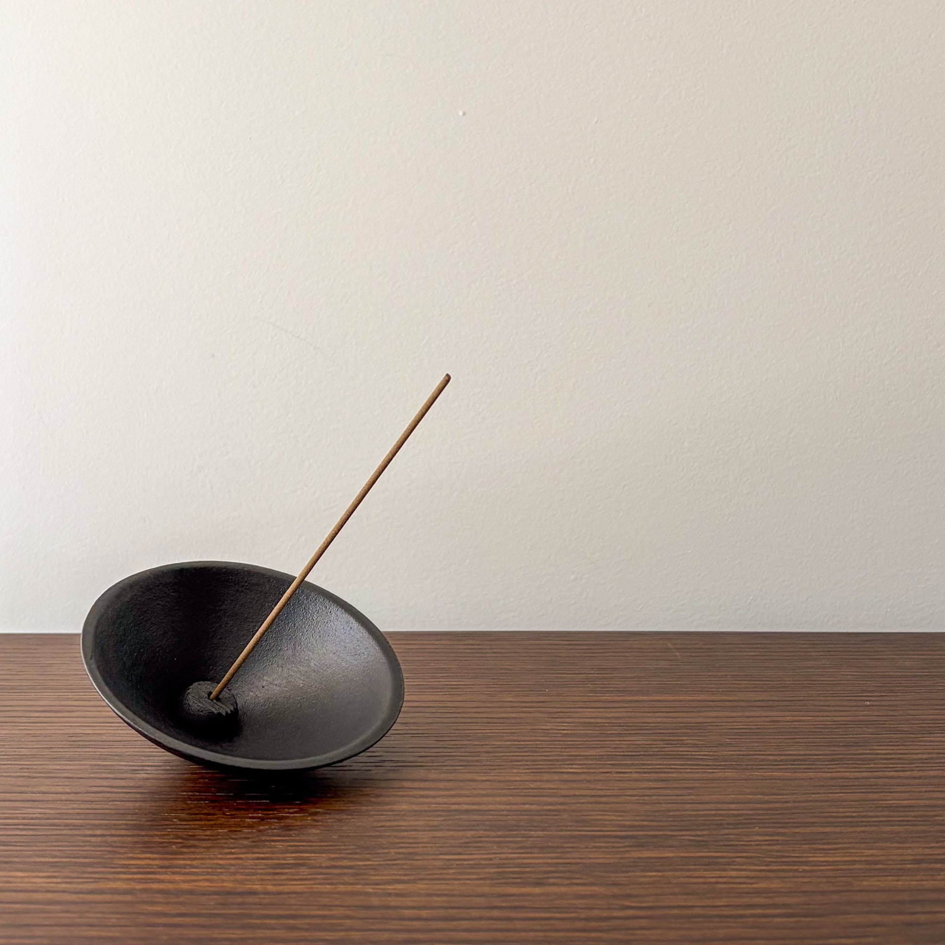 Nippon Kodo Japanese Cast Iron Rocking Incense Holder