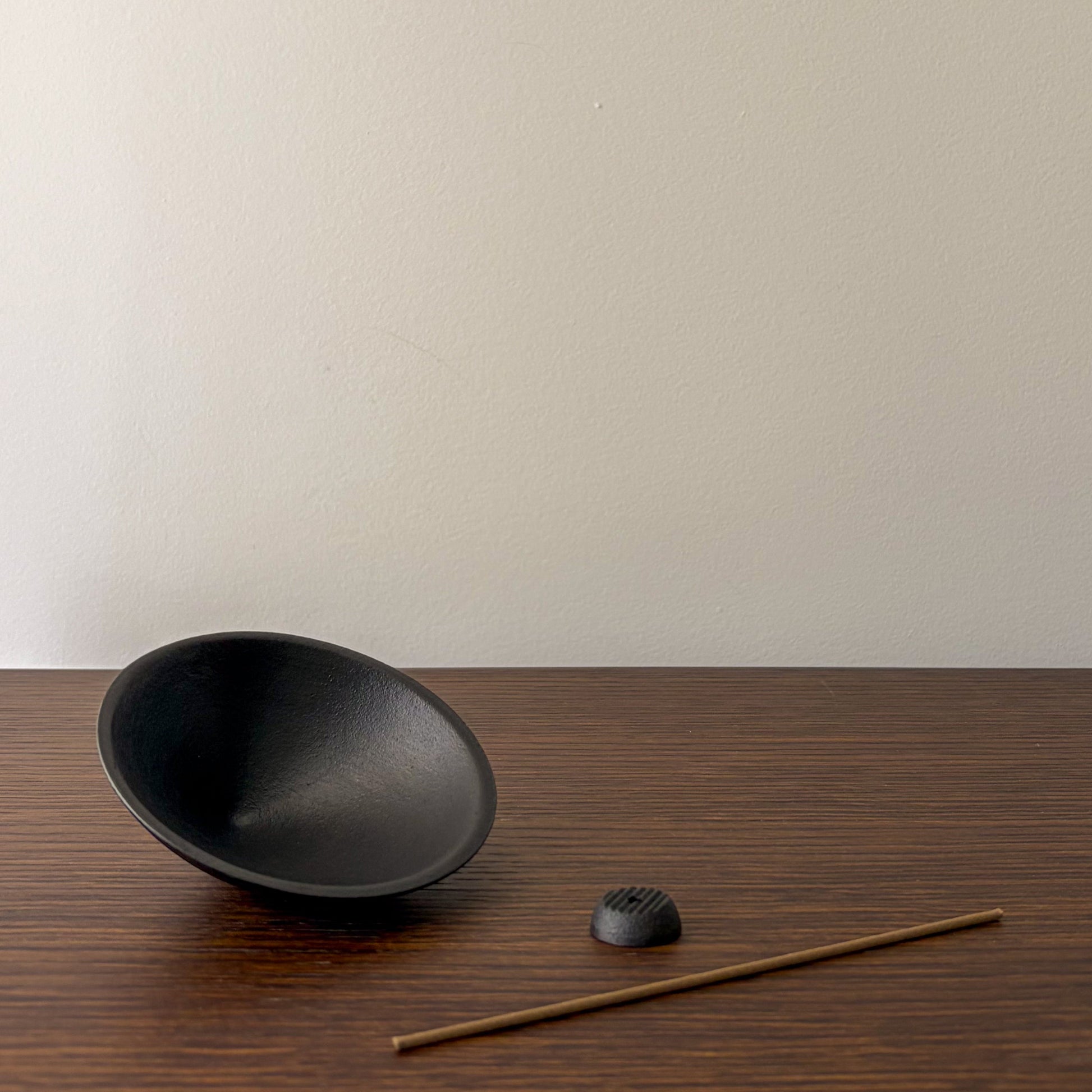 Nippon Kodo Japanese Cast Iron Rocking Incense Holder