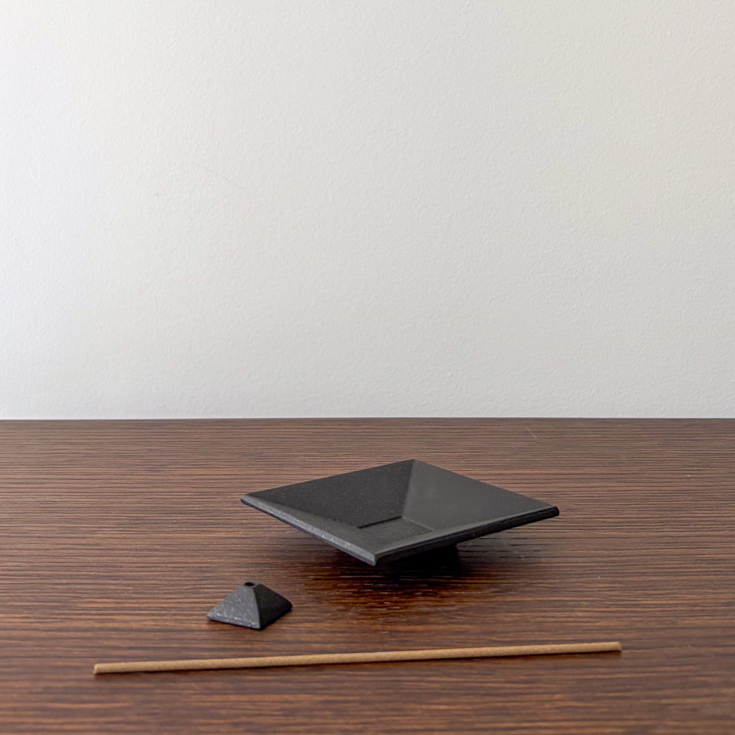 Nippon Kodo Japanese Cast Iron Square Incense Tray