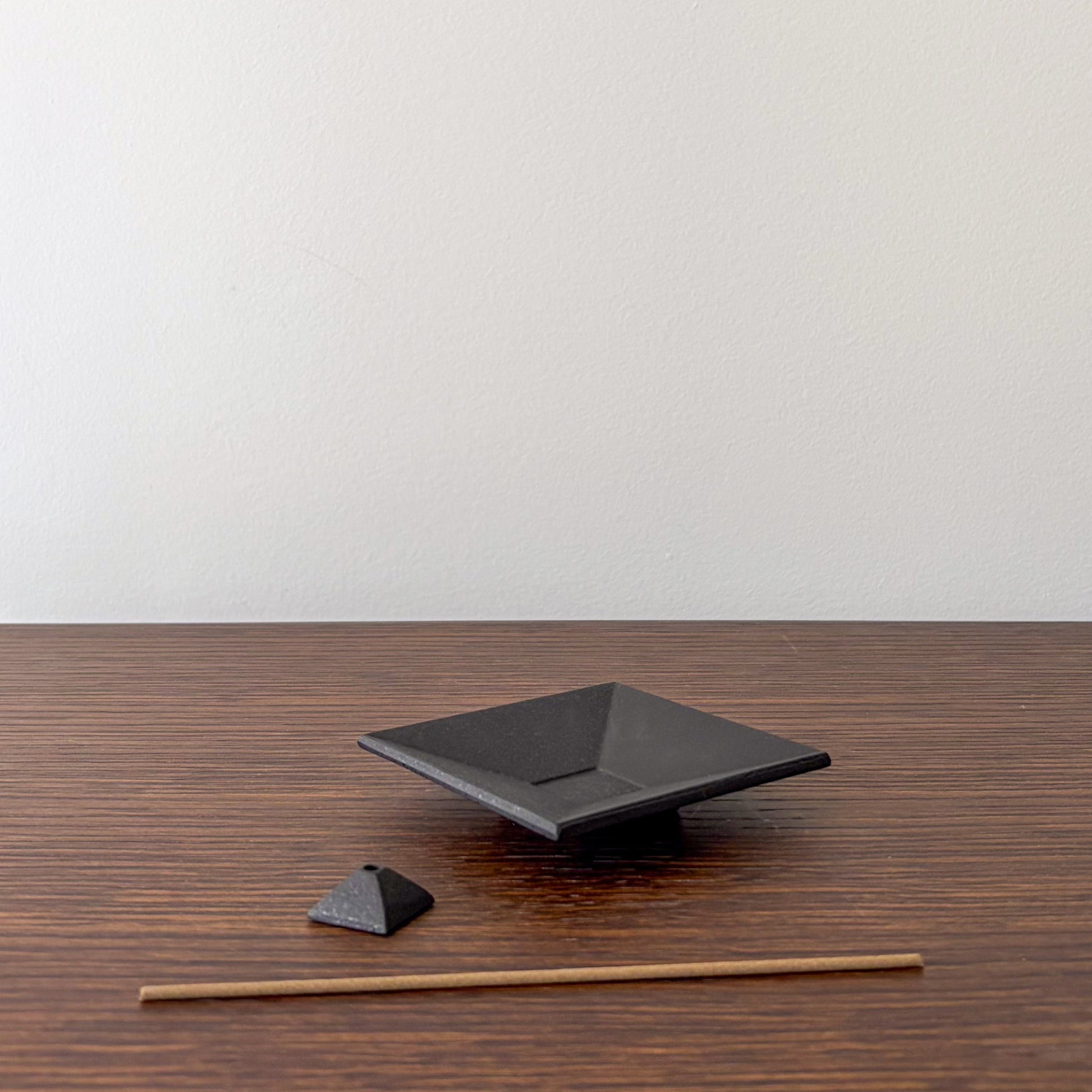 Nippon Kodo Japanese Cast Iron Square Incense Tray