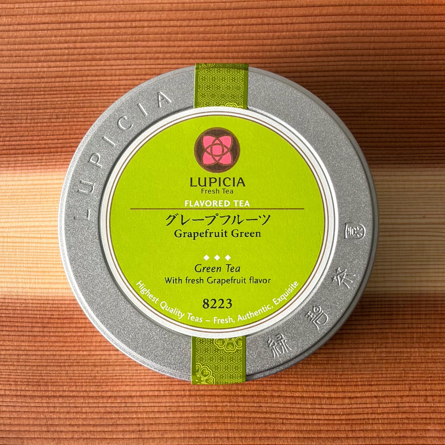 Lupicia Japan Grapefruit Green Tea in Tin