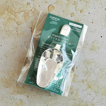 Lupicia Silver Tea Scoop Packaging