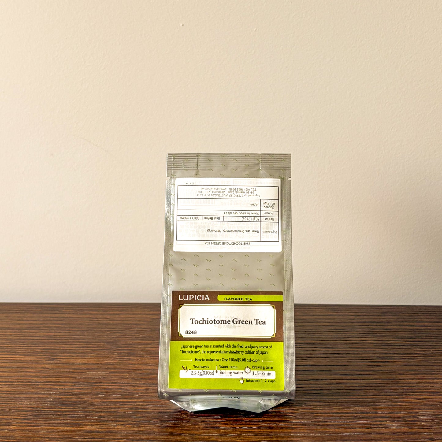 Lupicia Japan Tochiotome Seasonal 2026 Loose Leaf Green Tea