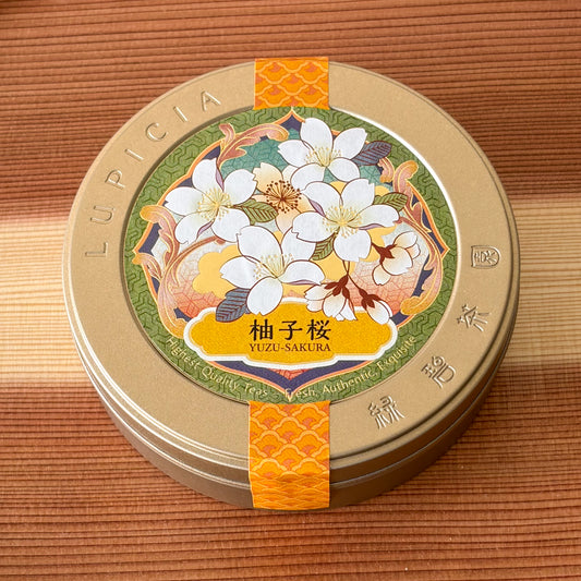 Lupicia Japanese Tea Yuzu Sakura Oolong Loose Leaf with Tin