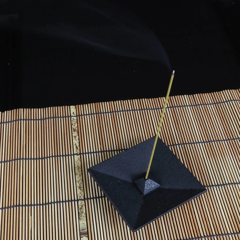 Nippon Kodo Japanese Cast Iron Square Incense Tray