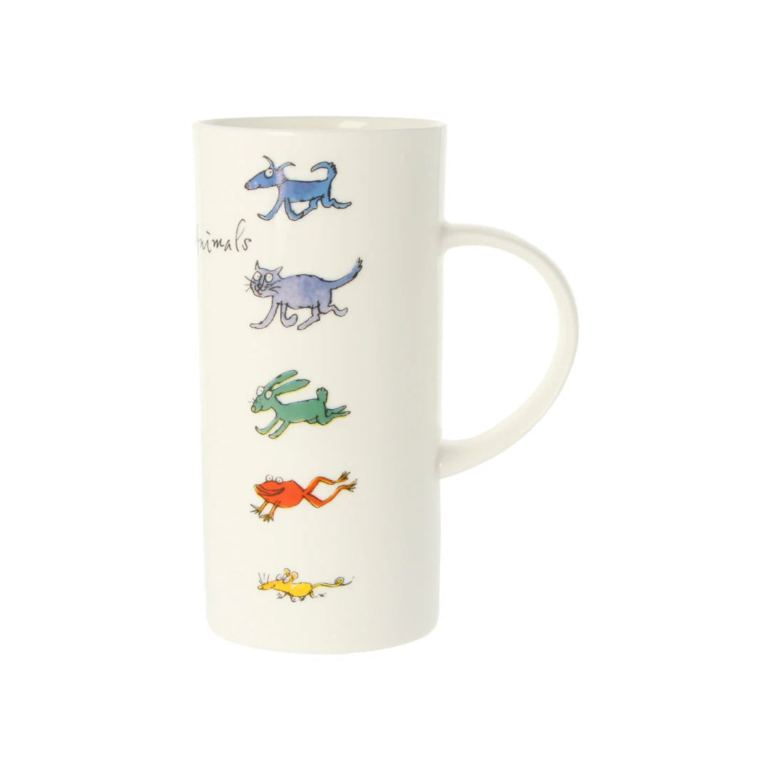 Sir Quentin Blake 'Animals' Design Mug