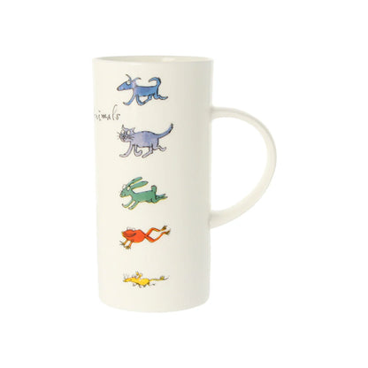 Sir Quentin Blake 'Animals' Design Mug