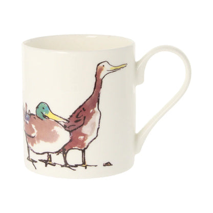 Sir Quentin Blake Mug Featuring 'Ducks' Design