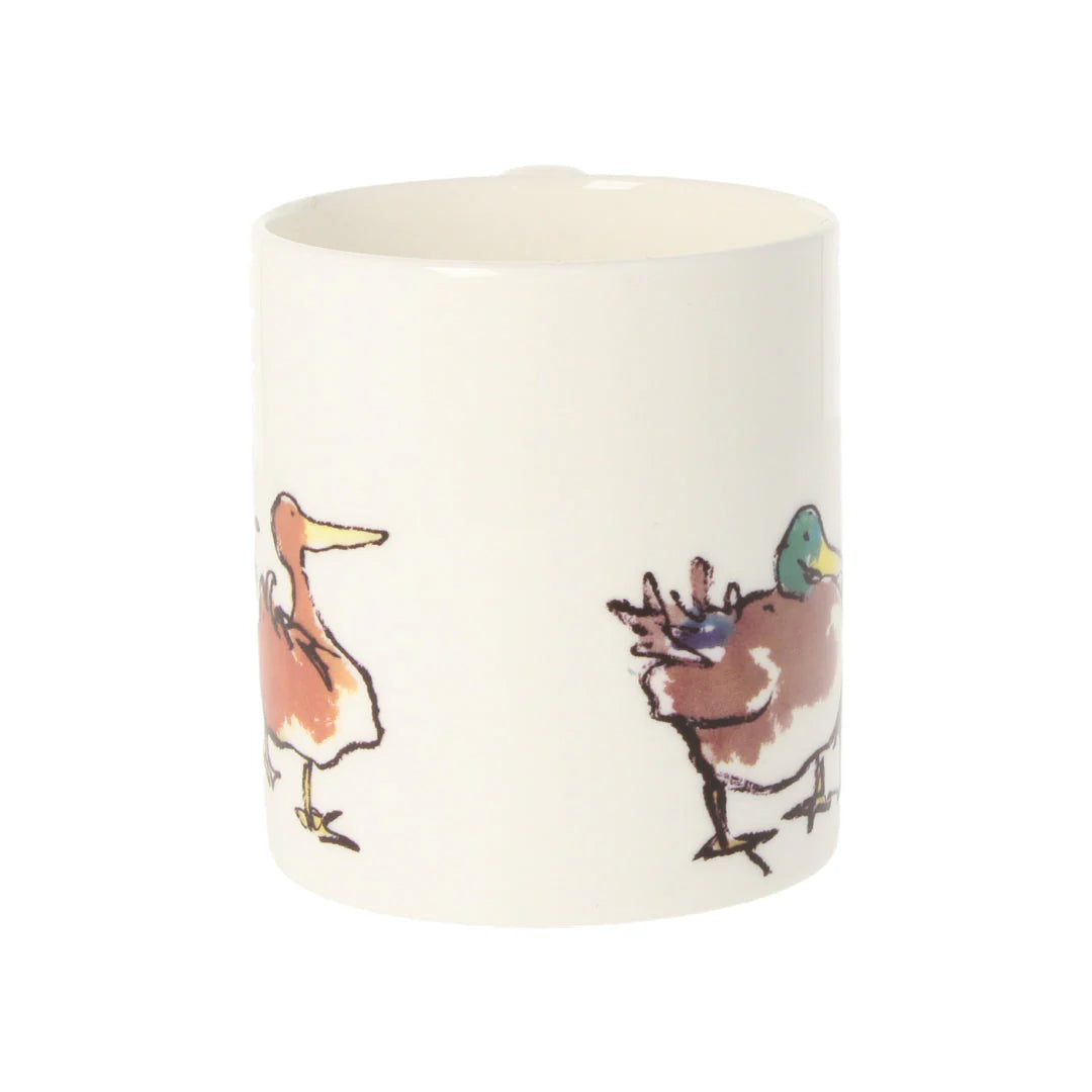 Sir Quentin Blake Mug Featuring 'Ducks' Design