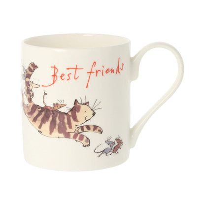 Sir Quentin Blake Fine Bone China Mug - 'Best Friends' design