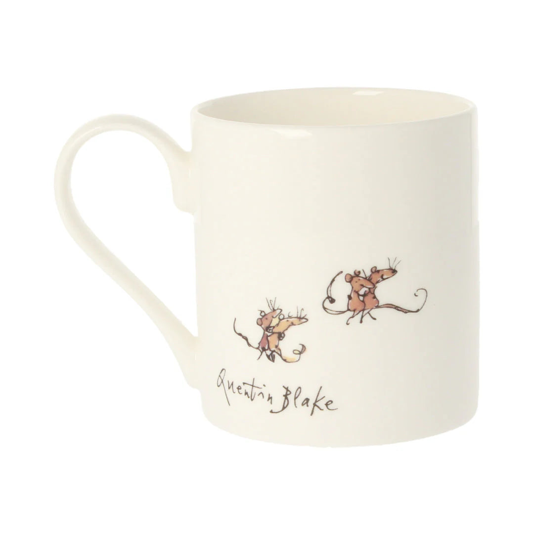 Sir Quentin Blake Fine Bone China Mug - 'Best Friends' design