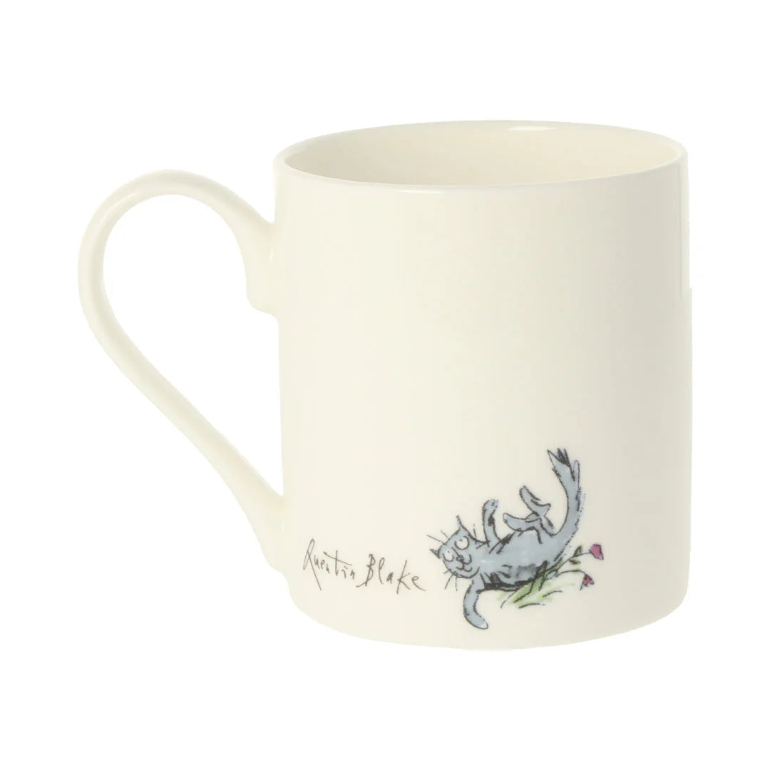 Sir Quentin Blake 'Green Fingers' Design Mug