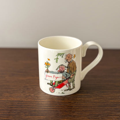 Quentin Blake Green Fingers Mug