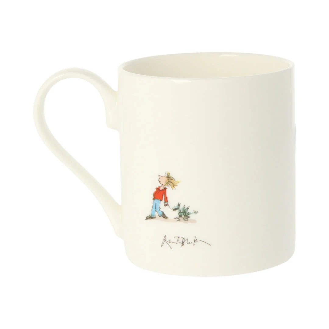 Quentin Blake Time Spent Reading Fine Bone China Mug
