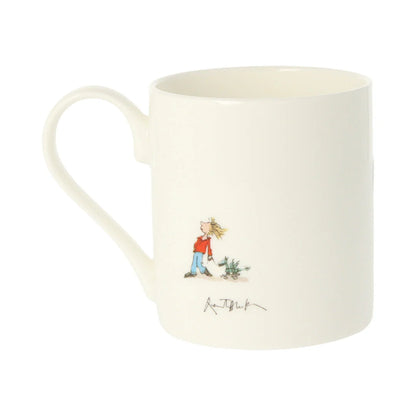Quentin Blake Time Spent Reading Fine Bone China Mug